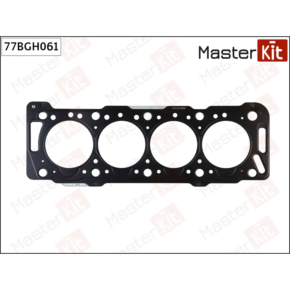 Прокладка ГБЦ PEUGEOT WJZ (DW8); WJY (DW8B) MASTERKIT 77BGH061