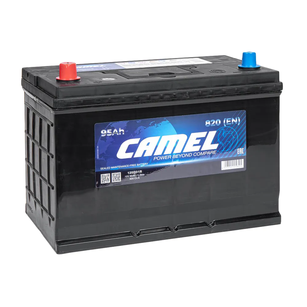 Аккумулятор CAMEL ASIA 95 А/ч Прямая L+ 305x171x226 EN820 A
