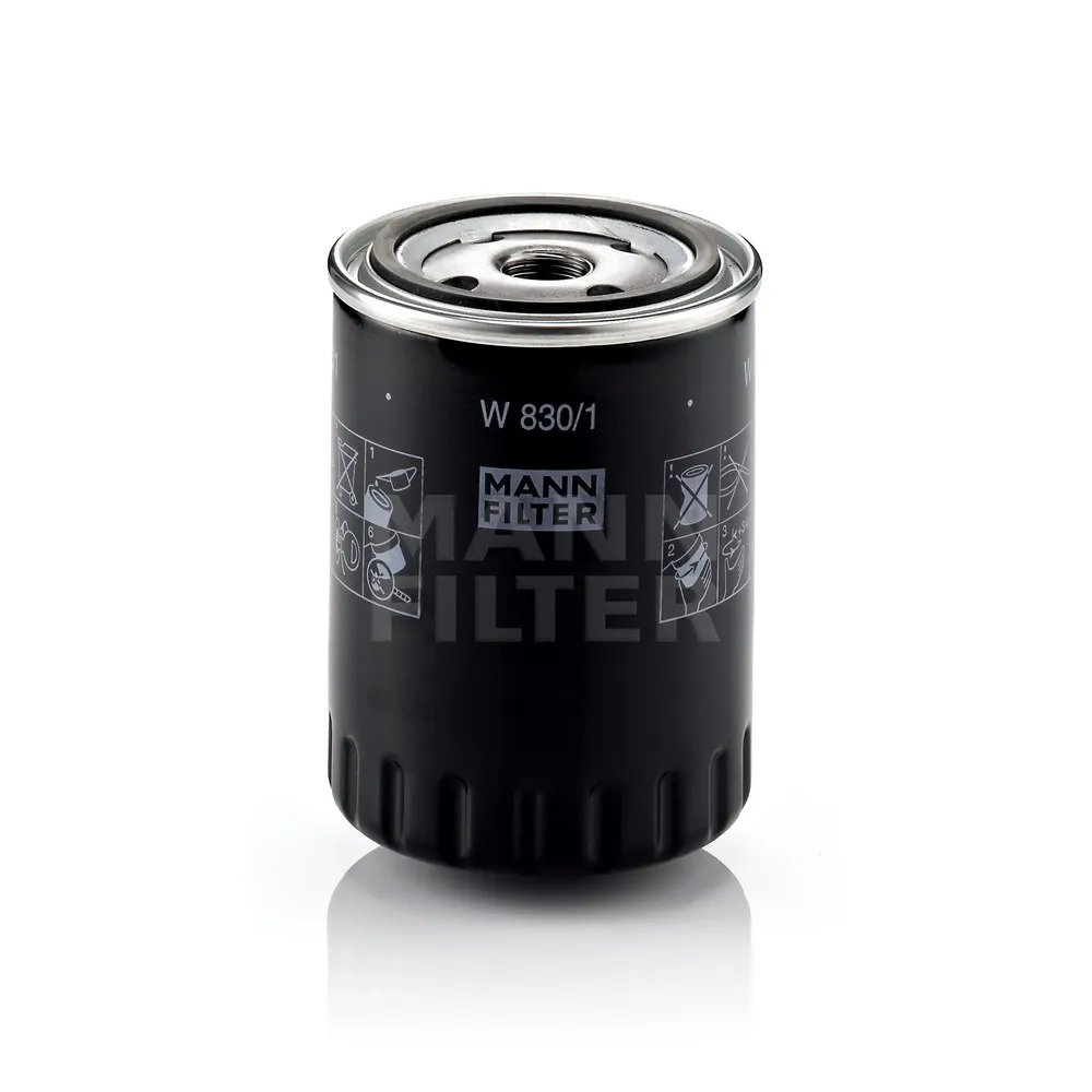 Фильтр масляный MANN-FILTER W 830/1