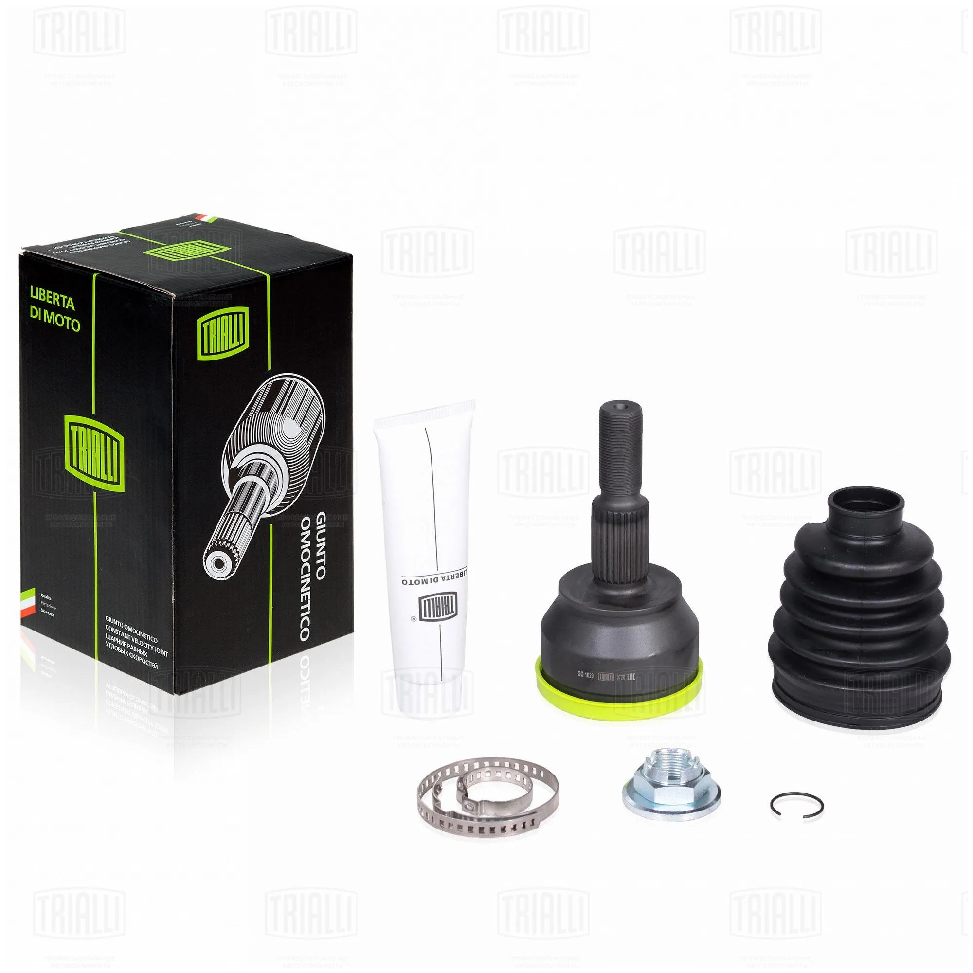 ШРУС для а/м Ford Focus III (11-) 1.6Ti (наруж.) (24 шлц.) TRIALLI GO 1029