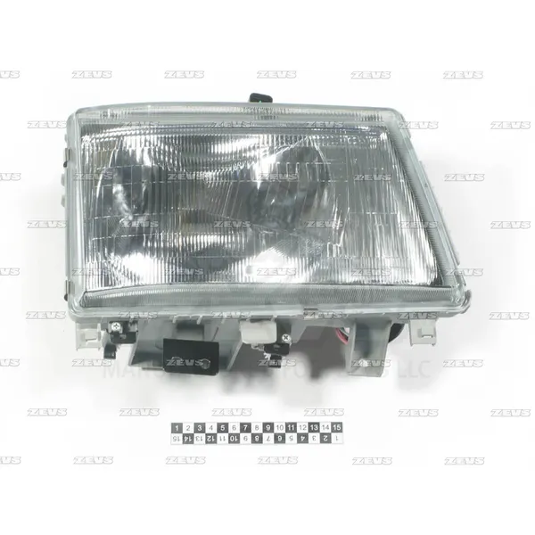 Фара правая ZEVS 03-4601 R