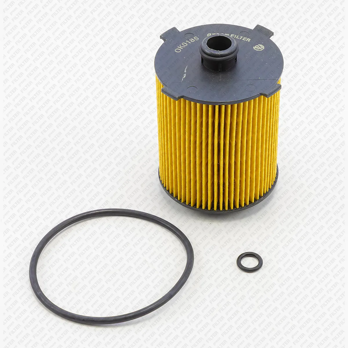 Фильтр масляный [Картридж] GEELY Monjaro/Tugella VOLVO S60/S80/S90/V40/V60/V7 GREEN FILTER ok0185