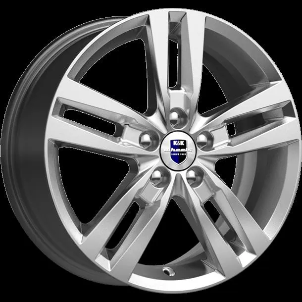 Диск литой R16 6.5J 5x112/57.1 ET46 КИК Rassvet сильвер r74734SK