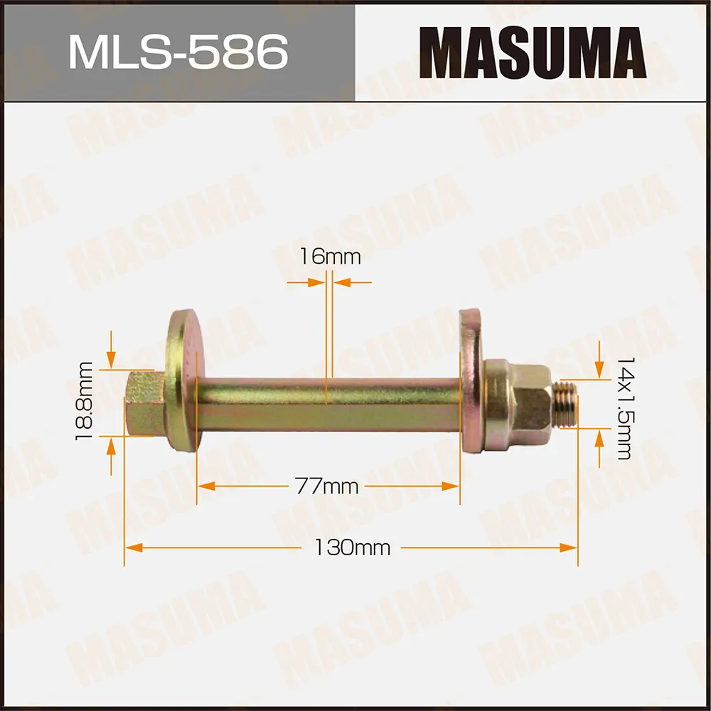 Болт эксцентрик Mitsubishi MASUMA MLS-586