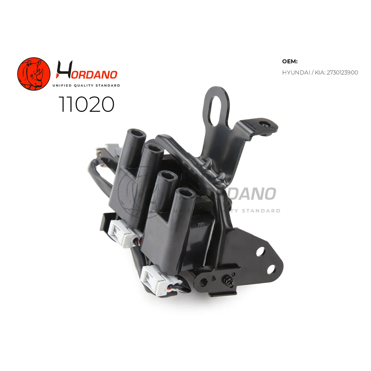 Катушка зажигания Kia SPORTAGE (K00) Вездеход закрытый 04.94-08.03 2 Hordano 11020