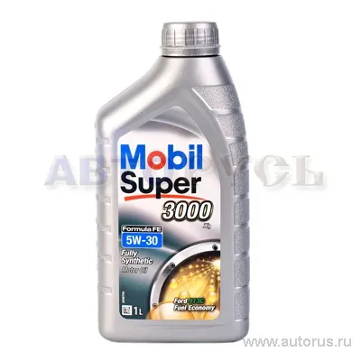 Масло моторное MOBIL Super 3000 X1 Formula FE 5W-30 синтетическое 1 л 151520