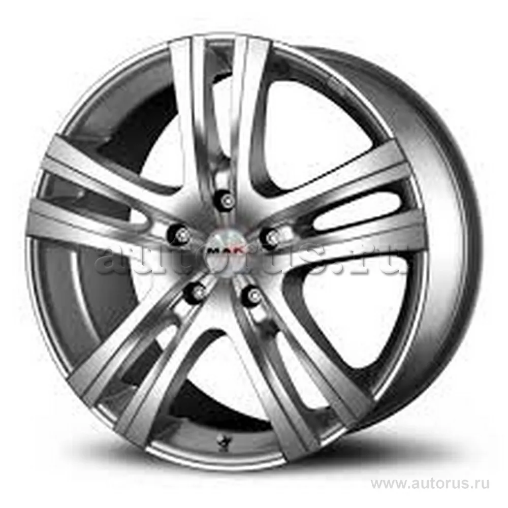 Диск литой R18 8J 6x114.3/76 ET30 MAK Aria Silver F8080ARSI30Z3