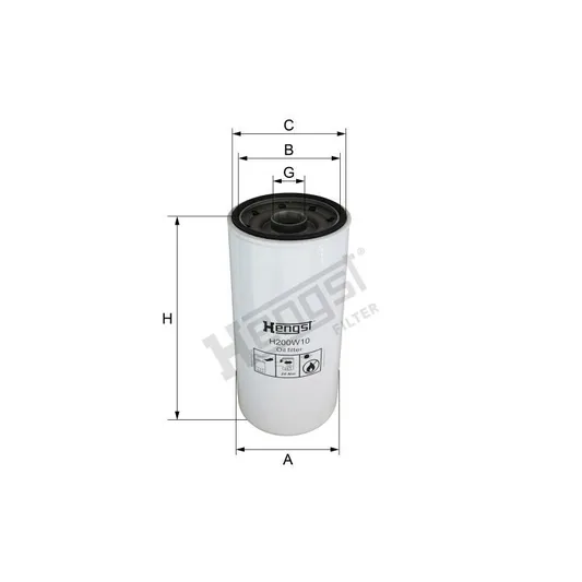 Фильтр масляный ERF: C-Serie -, M-Serie- RENAULT TRUCKS: Ares 99 -, C 82-98, FR1 83 -, G 82-91, Iliade 97 -, Kerax 97 -, Magnum 90-92, Major 91-96, M