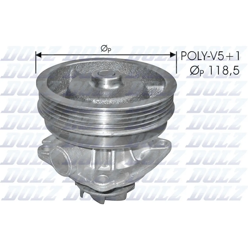 Помпа, водяной насос FIAT Albea DOLZ S217