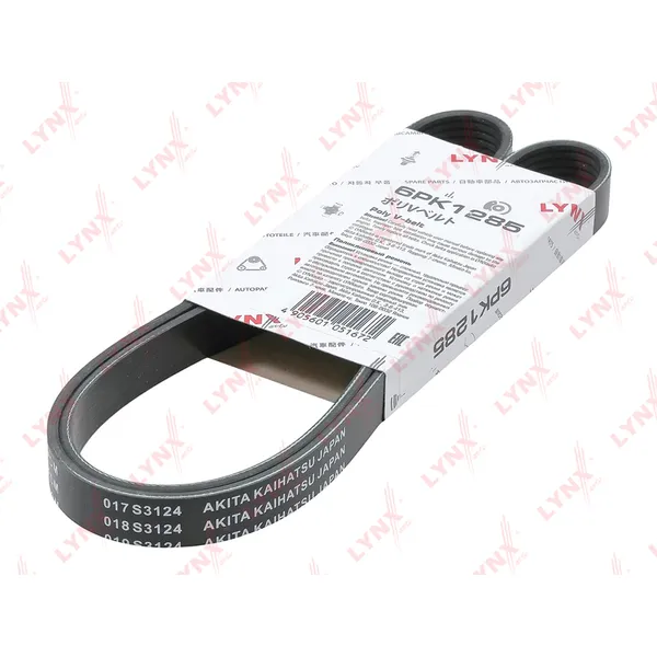 Ремень поликлиновый FIAT Stilo 1.8 01-08, HYUNDAI i30 2.0D 07-11, LAND LYNXauto 6PK1285