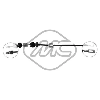 Трос сцепления BX TURBO DS Metalcaucho 80715
