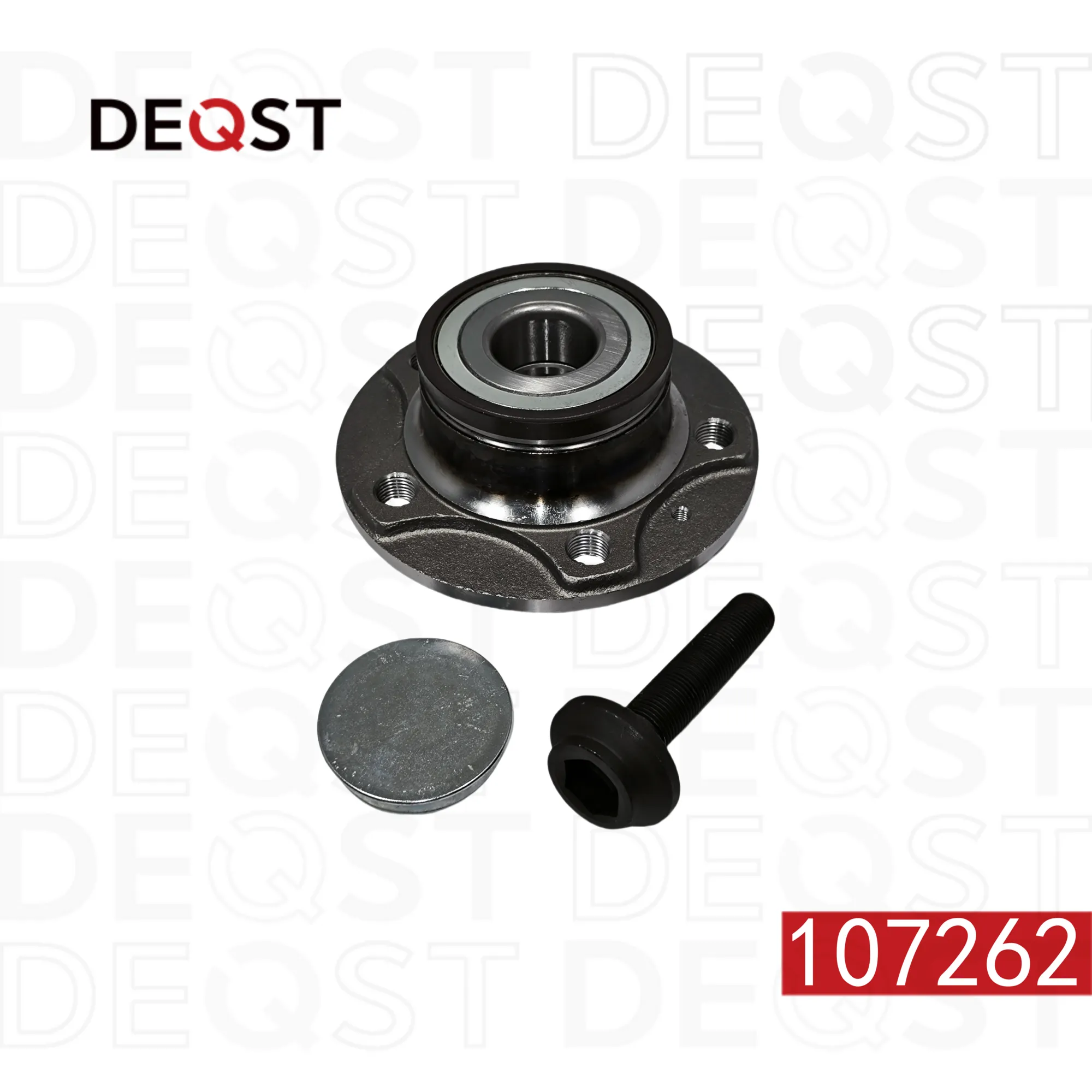 Ступица в сборе с подшипником, AUDI A4 (8K2, B8) 11,071,8 DEQST 107262