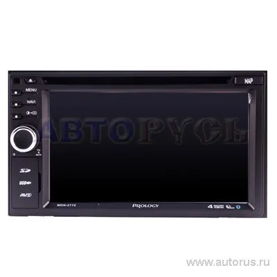 Проигрыватель DVD+монитор 6,2 PROLOGY MDN-2772, навигация, 2DIN