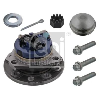 Ступица передняя в сборе OPEL Astra G +ABS /5отв FEBI 24164