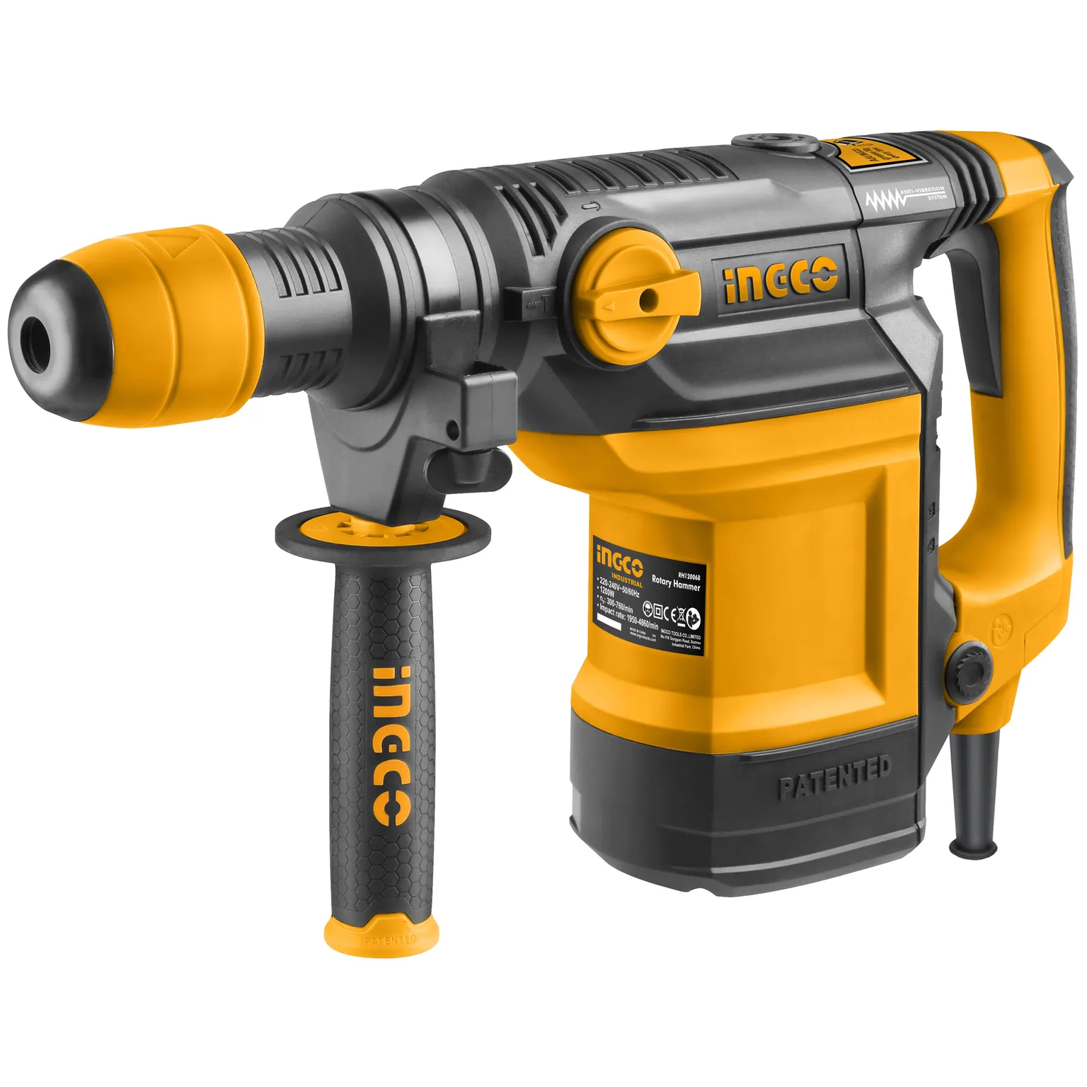 Перфоратор INDUSTRIAL INGCO RH120068