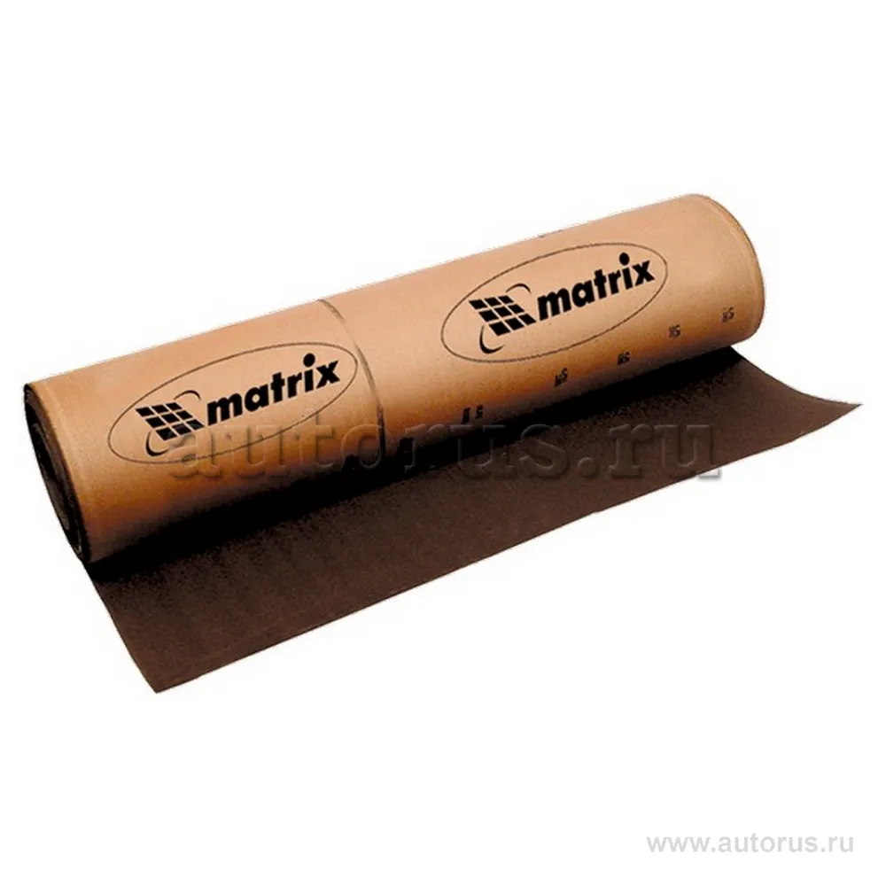 Шкурка на тканевой основе, P 46, 1000 мм x20 м, водостойкая MATRIX 75284
