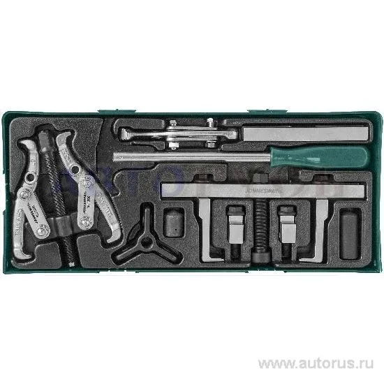 Набор съемников и приспособлений для обслуживания приводных шкивов, ложемент JONNESWAY AI10002SP