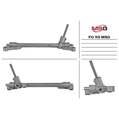 Рейка рулевая Mazda Mazda 2 (DE) 2007-2014 MSG FO 113