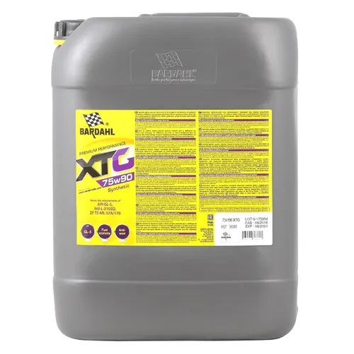 Масло трансмиссионное  XTG 75W90 20L