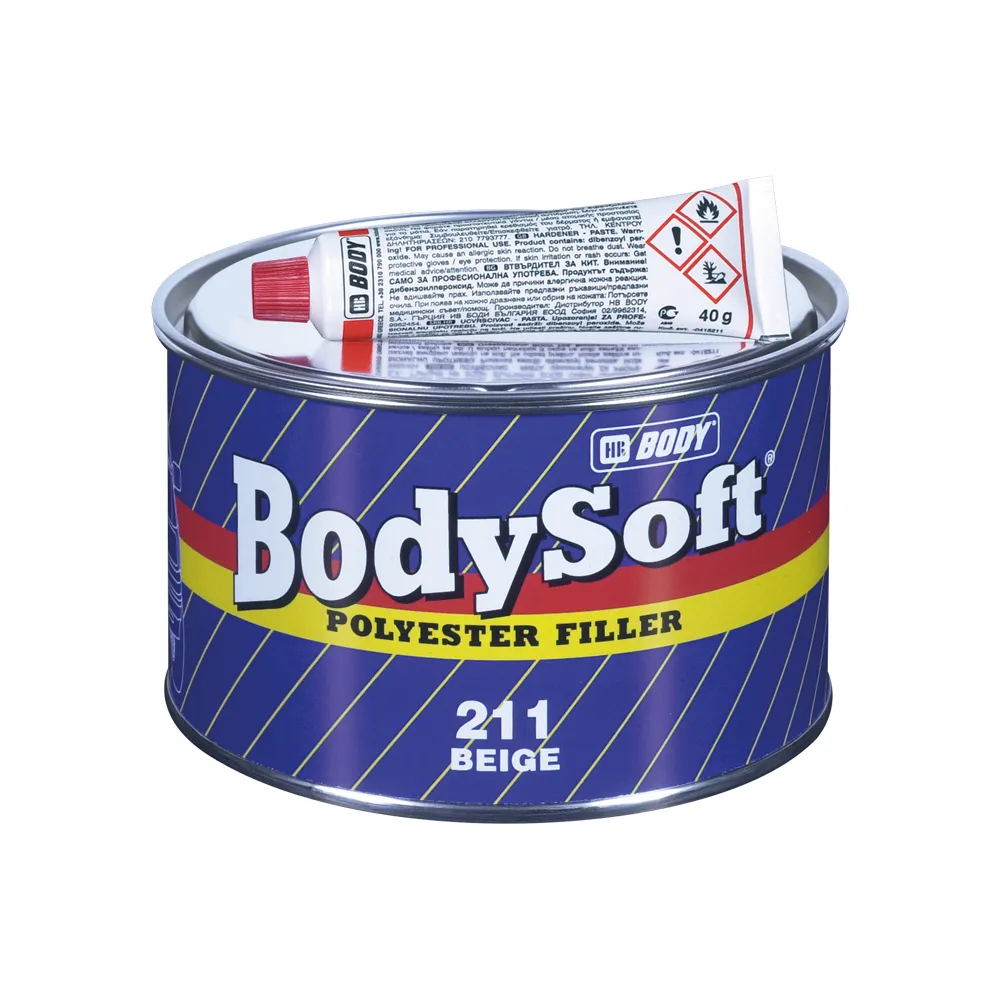 Шпатлевка BODYSOFT 211 CLASSIC/ALL METAL (1кг)