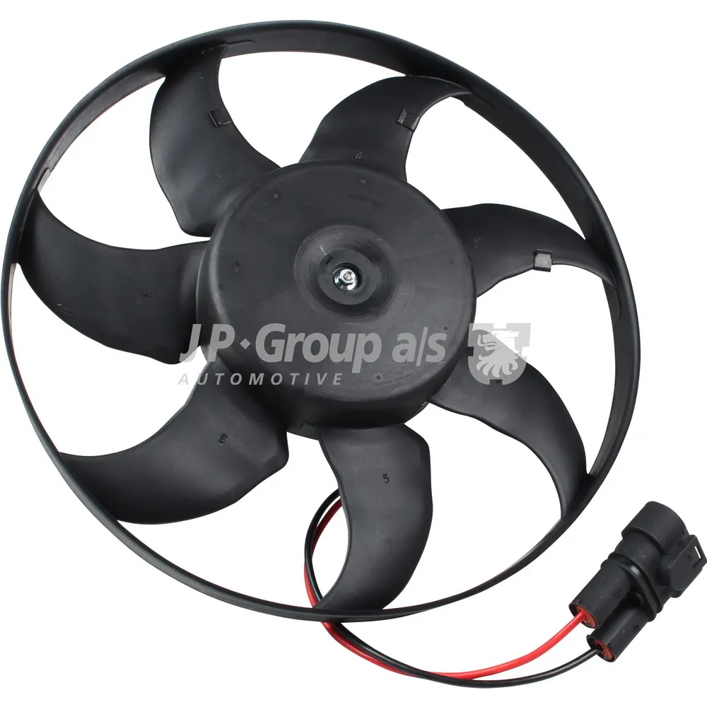 Вентилятор радиатора Volkswagen, Audi, Skoda, Seat (450Вт, 345мм) JP GROUP 1199104600