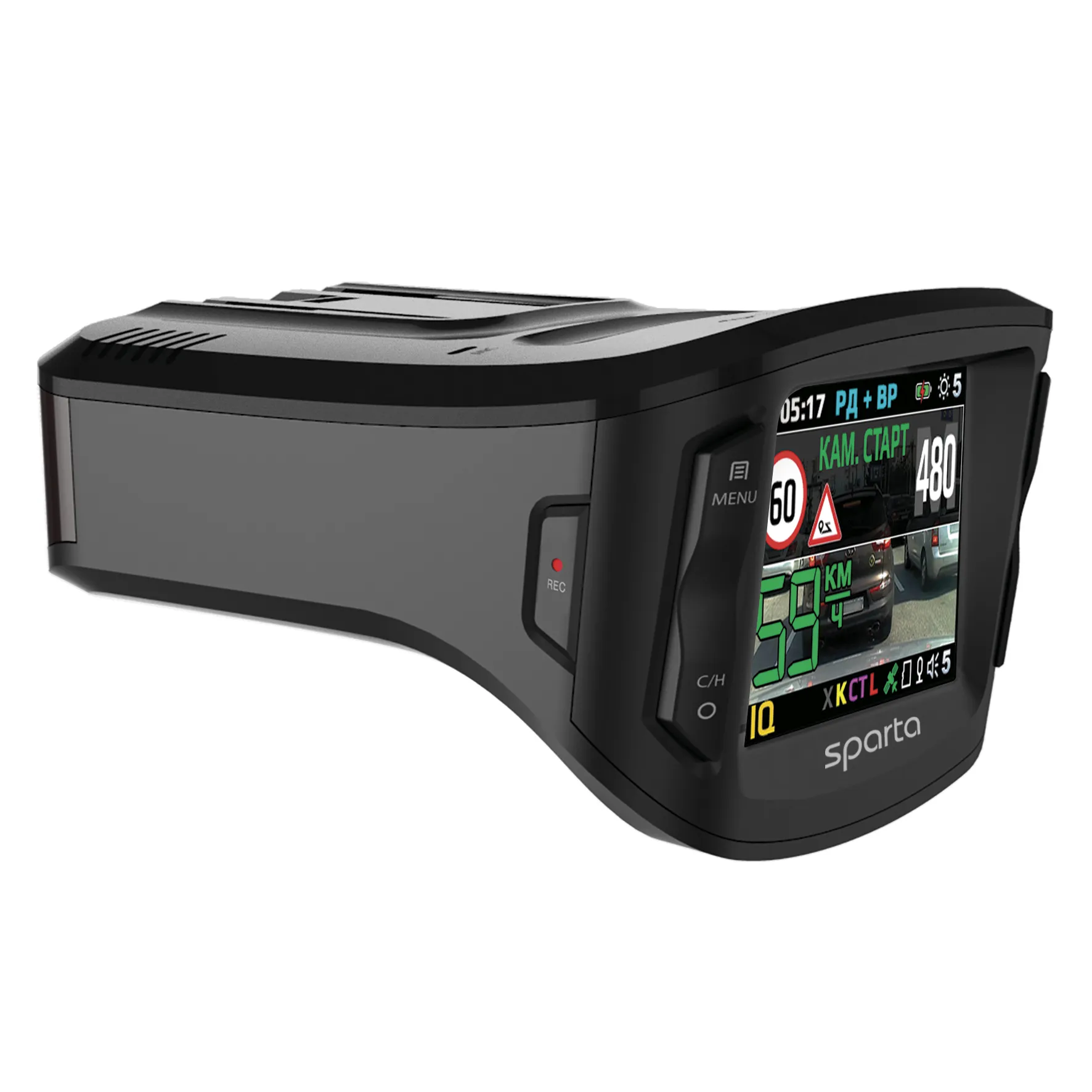 Антирадар с видеорегистратором Inspector GPS, ГЛОНАСС,140°,2.4 INSPECTOR Sparta