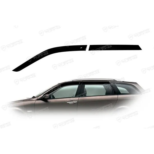 Дефлектора на окна Alfa Romeo 156 Sportwagon (932) 2000-2007EuroStandard деф.окон Cobra Tuning AE30500