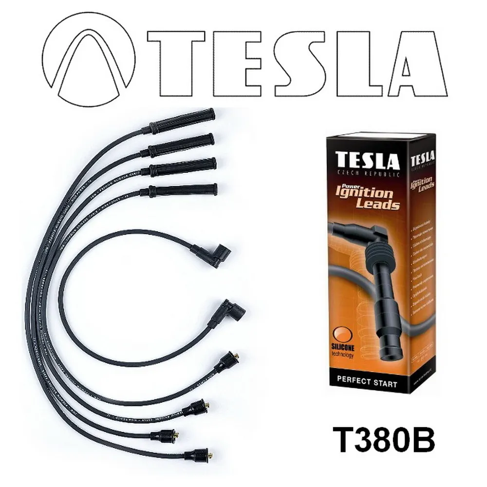 К-кт проводов Volvo 740 2.3 84-87/240 2.2-2.3 87 TESLA T380B