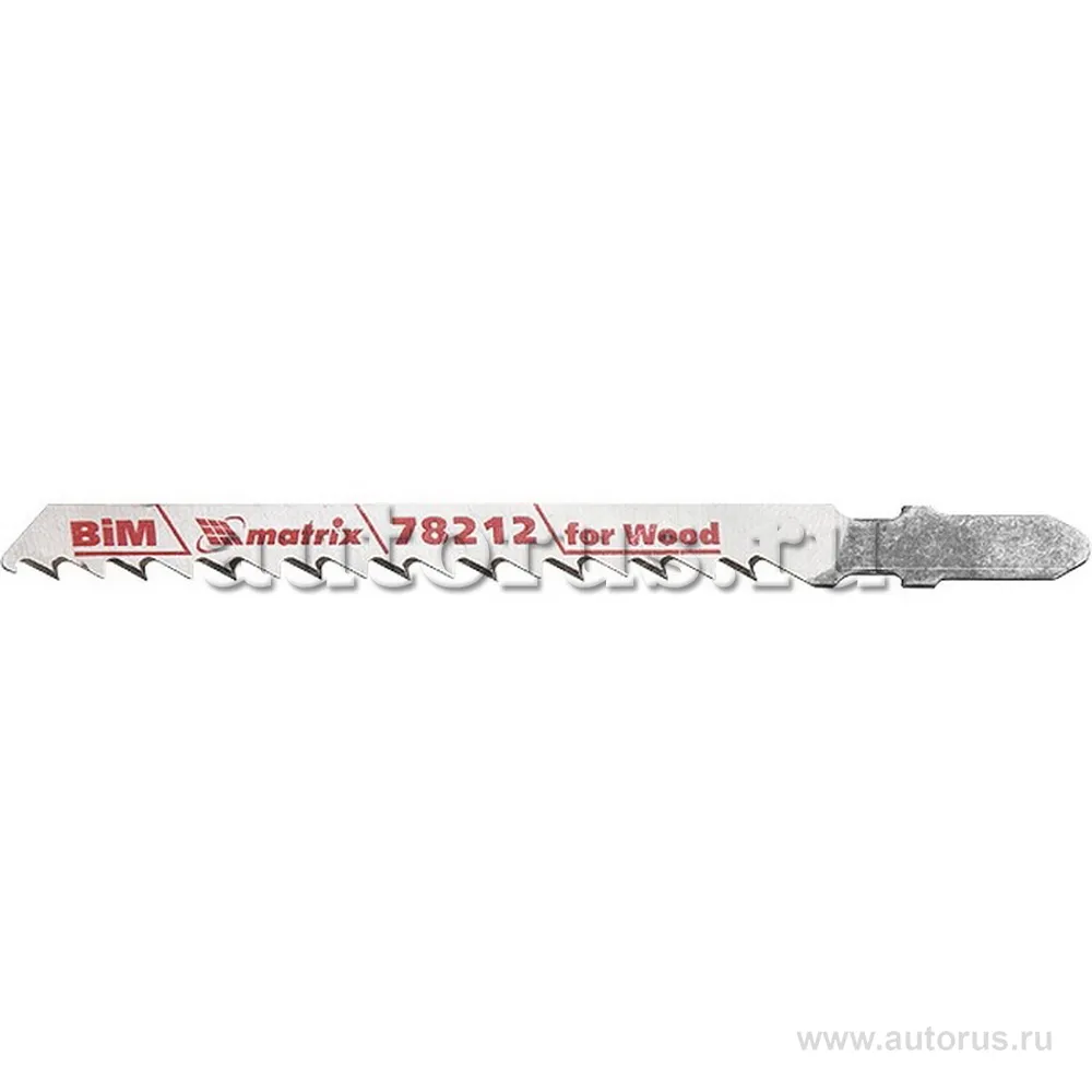 Полотна для электролобзика по дереву, 3 шт. T101DF, 75x4 мм, Bimetal MATRIX 78212