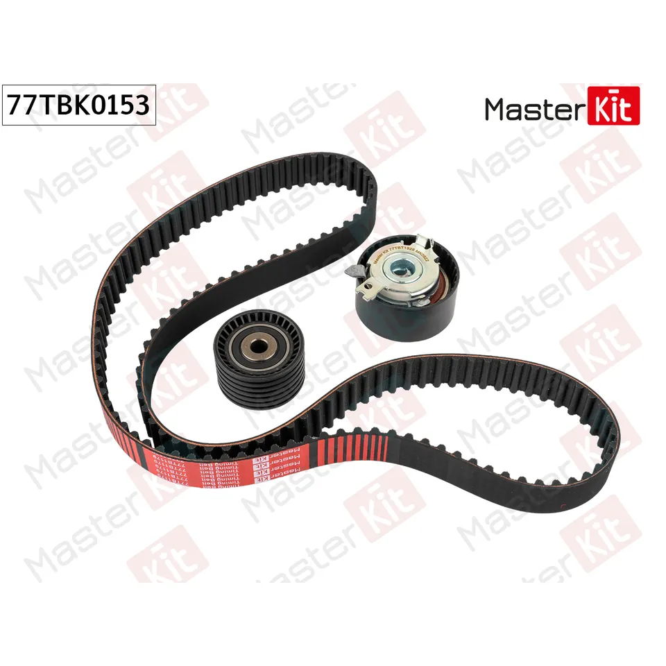 77TBK0153 Комплект ремня ГРМ Renault SANDERO/STEPWAY II (B8_) 2013 - MASTERKIT 77TBK0153