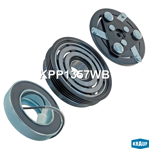 Шкив компрессора кондиционера KRAUF KPP1357WB