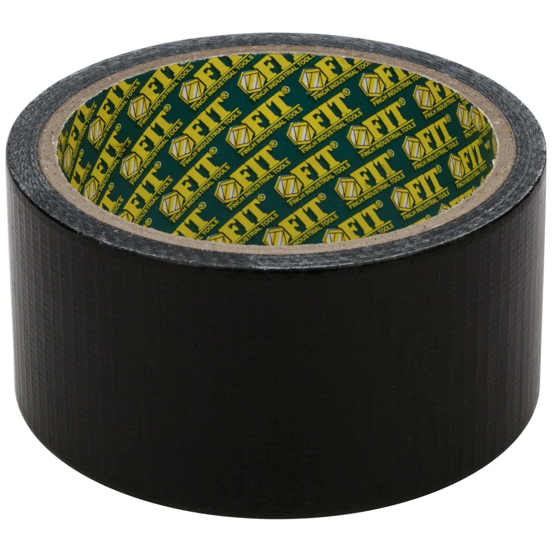 Лента клейкая универсальная армированная Ductape черная 48 мм х 10 м FIT 11764