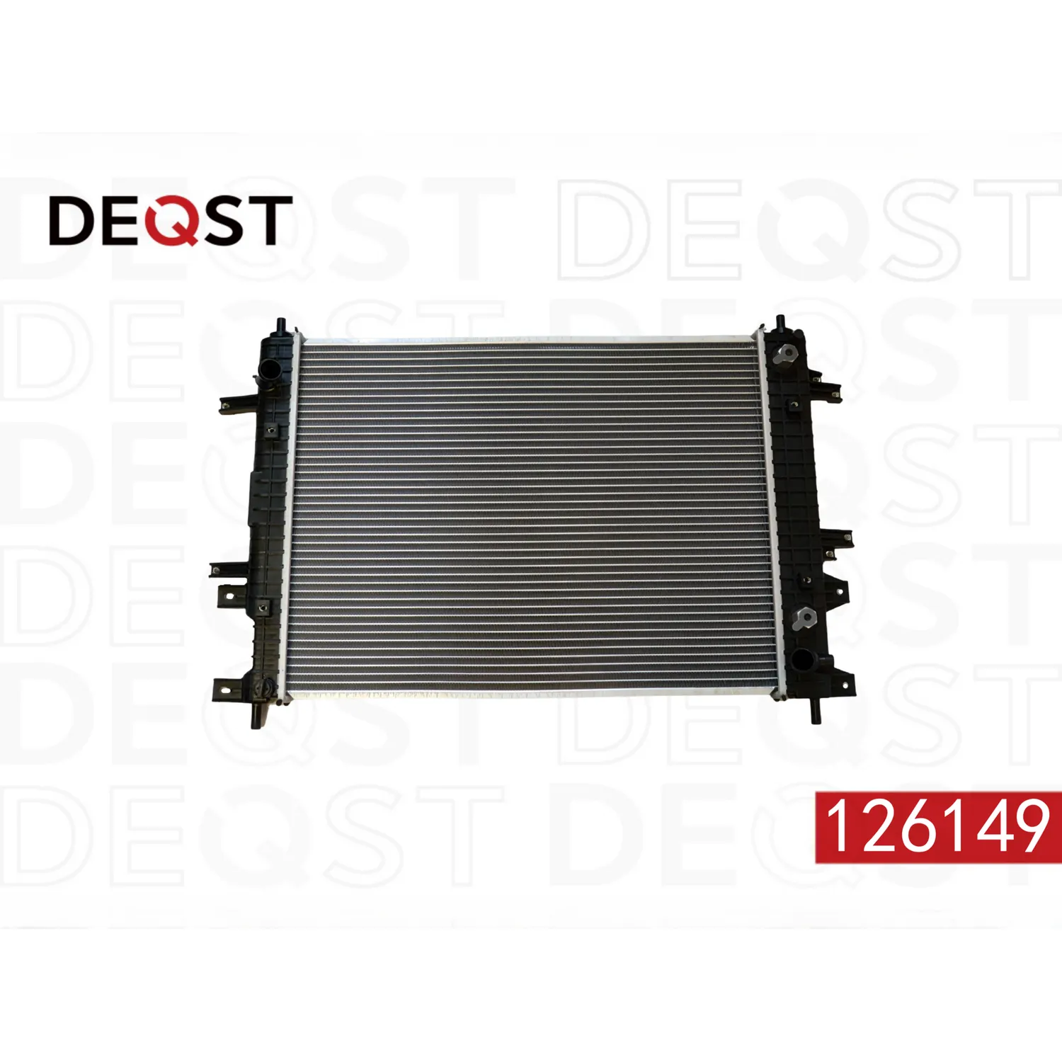 Радиатор охлаждения двигателя CHERY TIGGO 4 Pro (21-)/7 PRO (20-)/8 PRO MAX (21-)/EXEED LX (19-) DEQST 126149