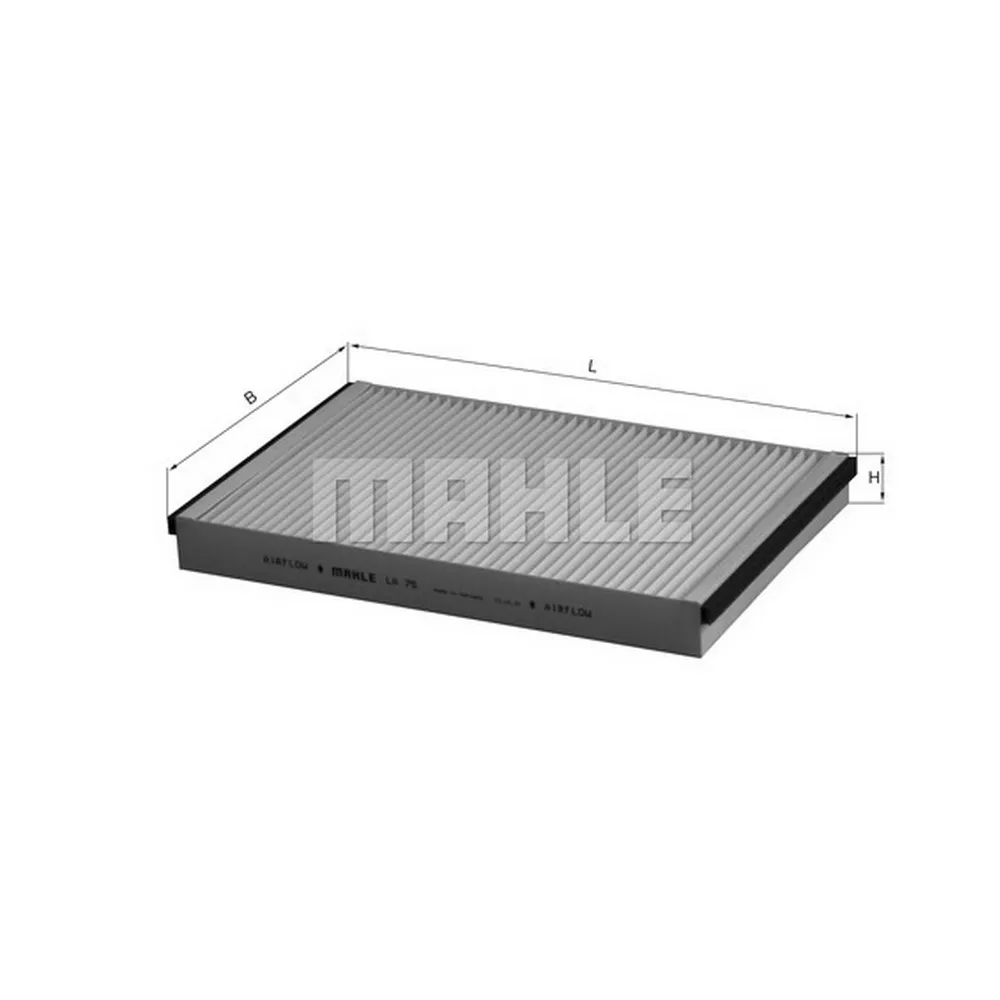 Фильтр салонный KNECHT/MAHLE LA 75
