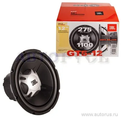 Сабвуфер ALPINE JBL GT5-12, 30 см , 275вт