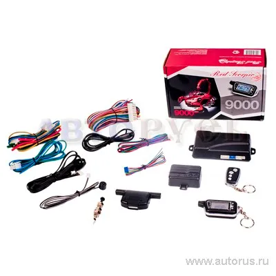 Сигнализация RED SCORPIO RS-9000, обратная связь,запуск, , Max Вт RED SCORPIO SRS-9000