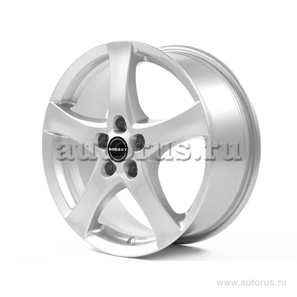 Диск литой R16 6.5J 5x112/72.5 ET50 BORBET F Brilliant Silver 8135710