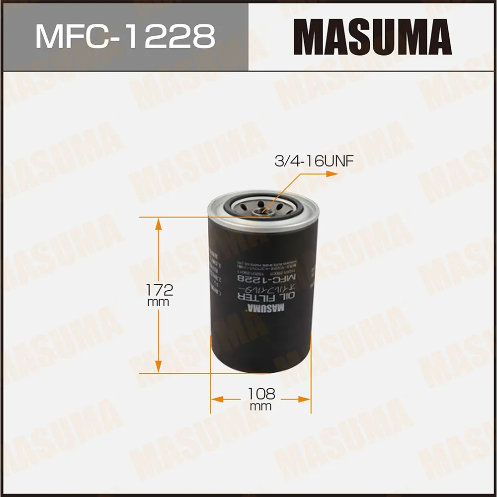 Фильтр масляный NISSAN Truck MASUMA MFC-1228