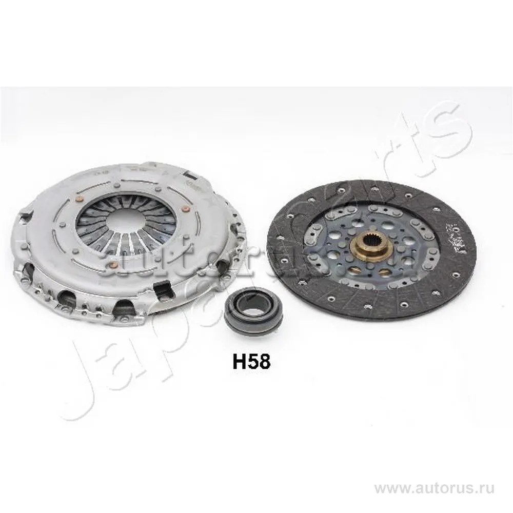 Комплект сцепления JAPANPARTS KFH58