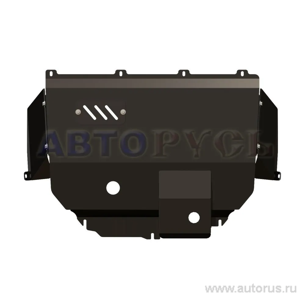 Защита картера двигателя и КПП Fiat Ducato, Соллерс V-2,0 2,0D 2,3D 2,8D, 2006- Сталь 2,5 мм