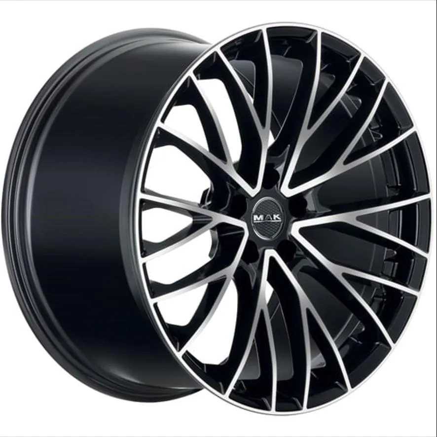 Диск литой R22 11.5J 5x130/71.6 ET22 MAK Speciale-D Black Mirror F1522LDBM22KYX