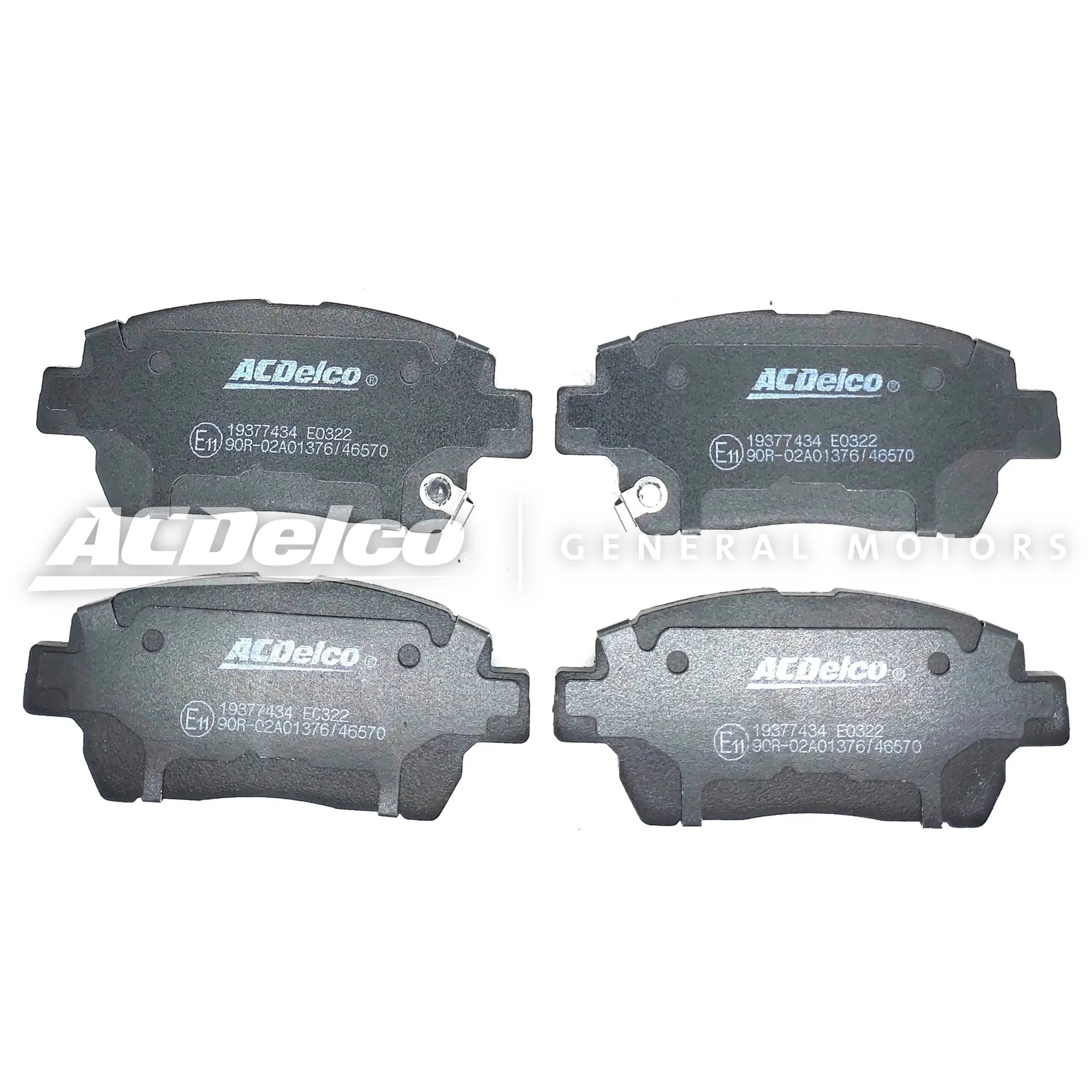 Колодки передние Toyota, Lifan COROLLA / YARIS / PRIUS / SOLANO ACDelco 19377434