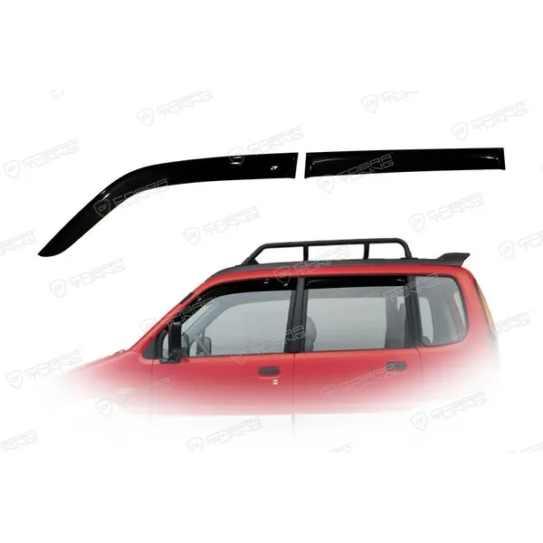 Дефлектора на окна Faw Jinn 5d 2005-2009EuroStandard деф.окон Cobra Tuning FE10805