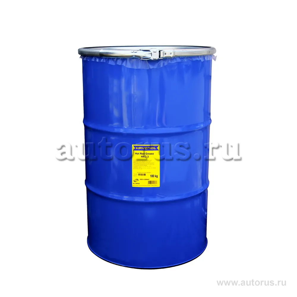 Смазка пластичная RAVENOL Hot Red Grease HRG 3 180 кг Ravenol 1340122-180