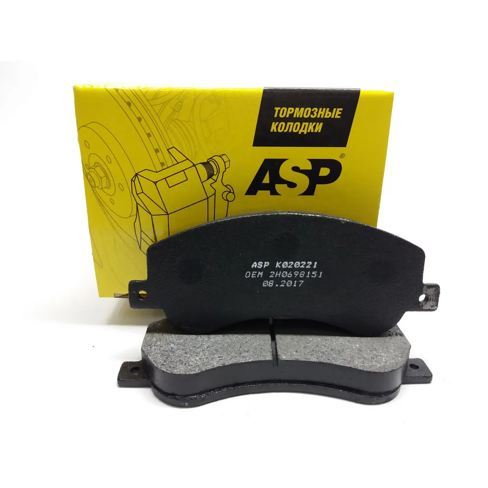 Колодки тормозные передние ASP Ford TranzitT 330350 06-VW Amarok10