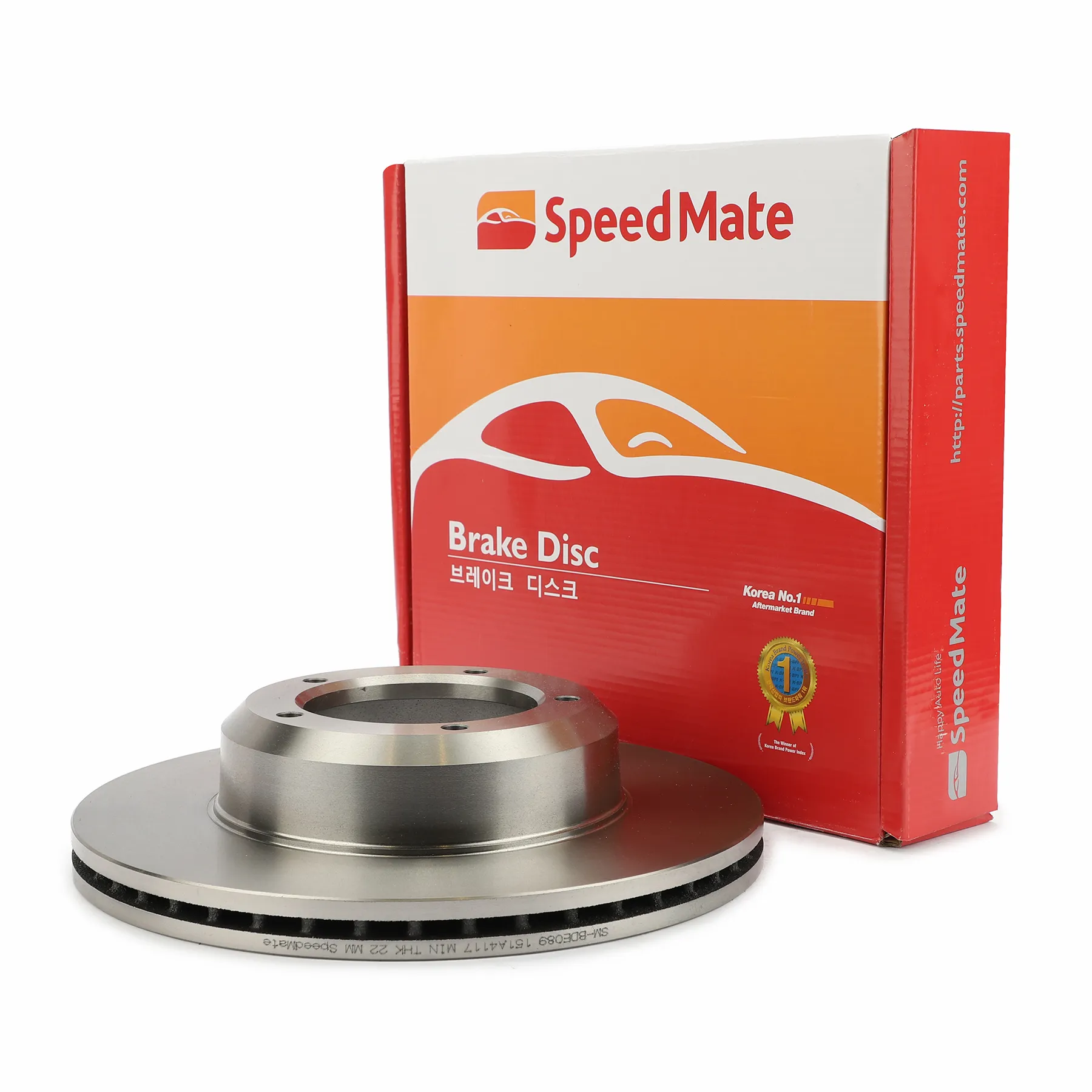 Диск тормозной передний LAND ROVER DEFENDER, DISCOVERY I SPEEDMATE SM-BDE089