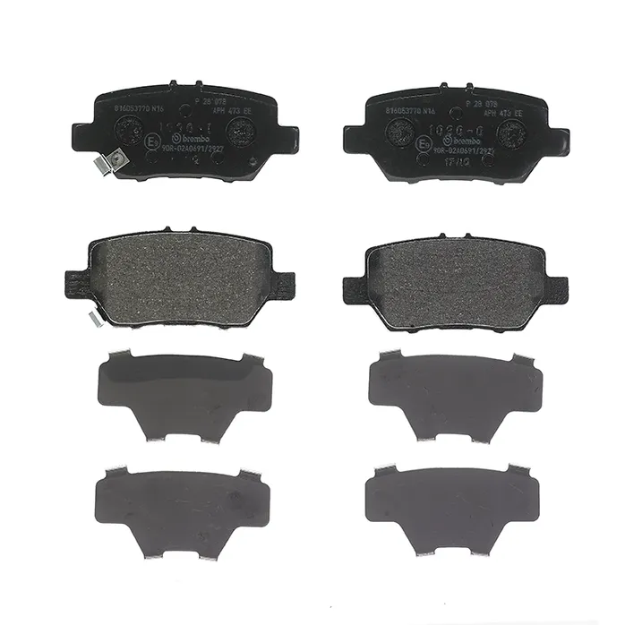 Колодки тормозные дисковые задн, HONDA LEGEND IV 06- BREMBO P28078