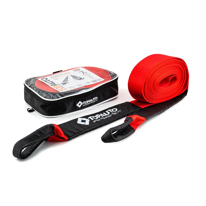 Стропа динамическая 7т 8 метров стропа шириной 70 мм, СУМКА ТОП АВТО ДС78С