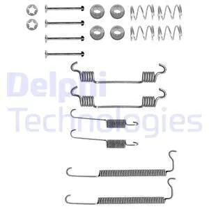 Ремкомплект барабанных колодок CHEVROLET Aveo/Lacetti 05->/DAEWOO Nexia 16V DELPHI LY1357