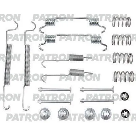 Комплект монтажный тормозных колодок барабанных CHEVROLET: REZZO 05-\ DAEWOO: REZZO (KL PATRON PSRK0196